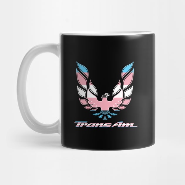 Trans Am Transgender Flag Transgender Pride Flag by MiamiTees305